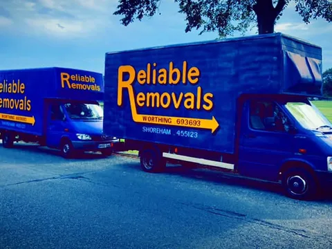 Reliable Removals van used for local deliveries