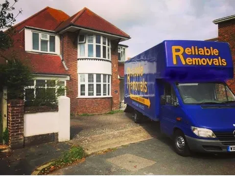 Reliable Removals storage facility in Worthing